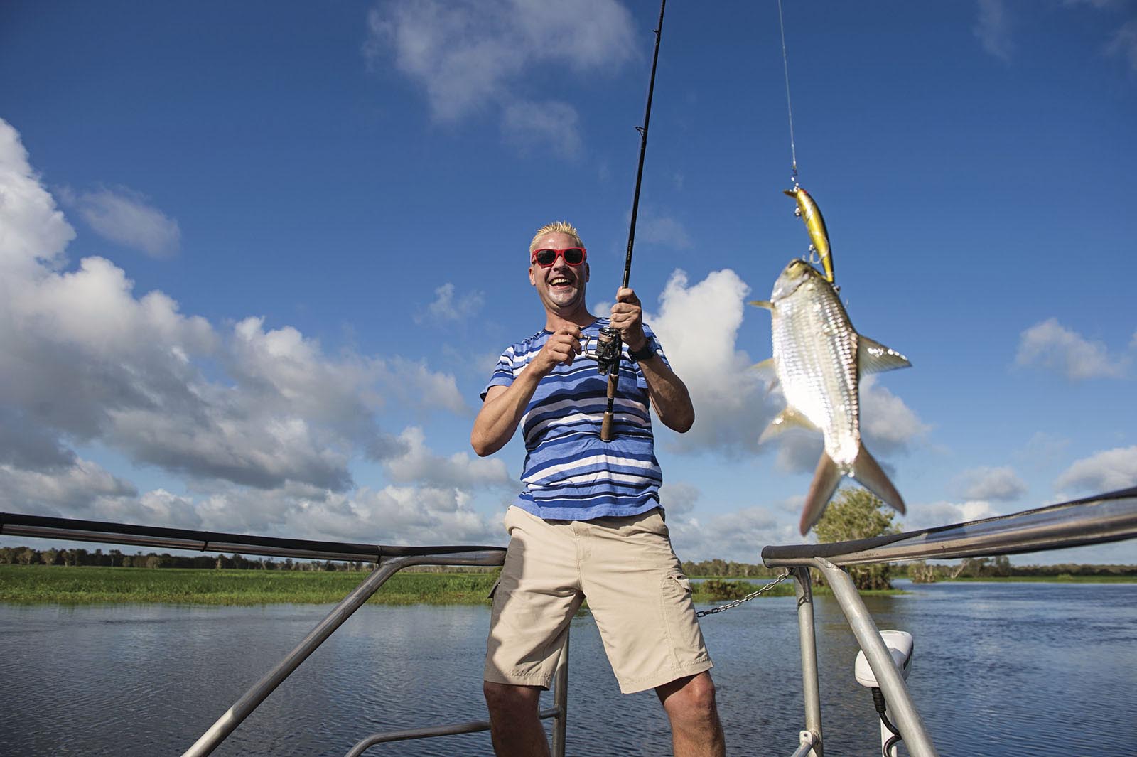 Fishing at Yellow Water Billabong, Kakadu | Best fishing spots Northern Territory