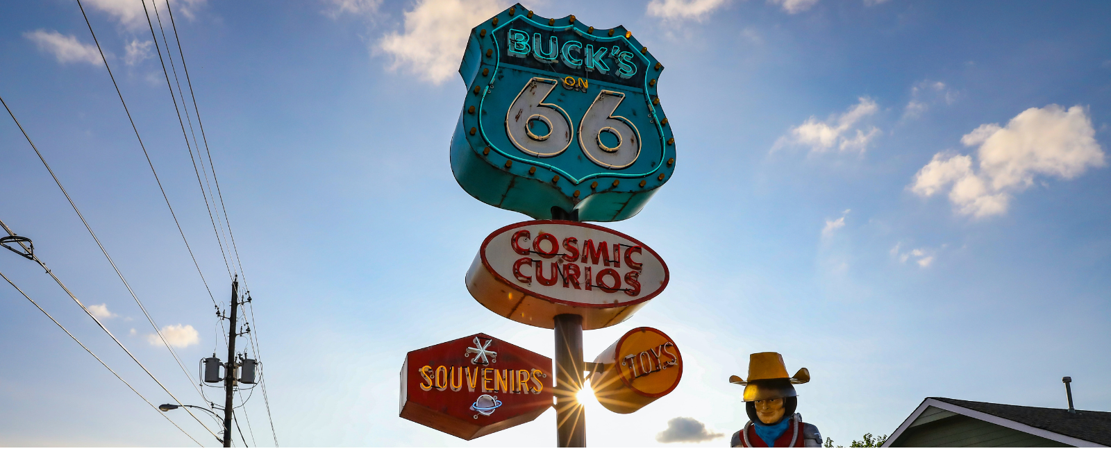 Route 66 sign