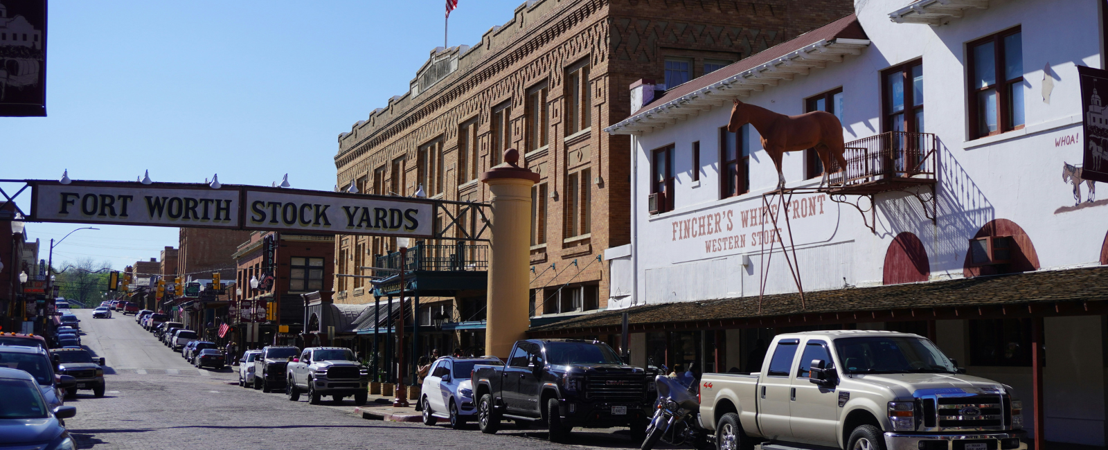 Fort Worth Stock Yards street