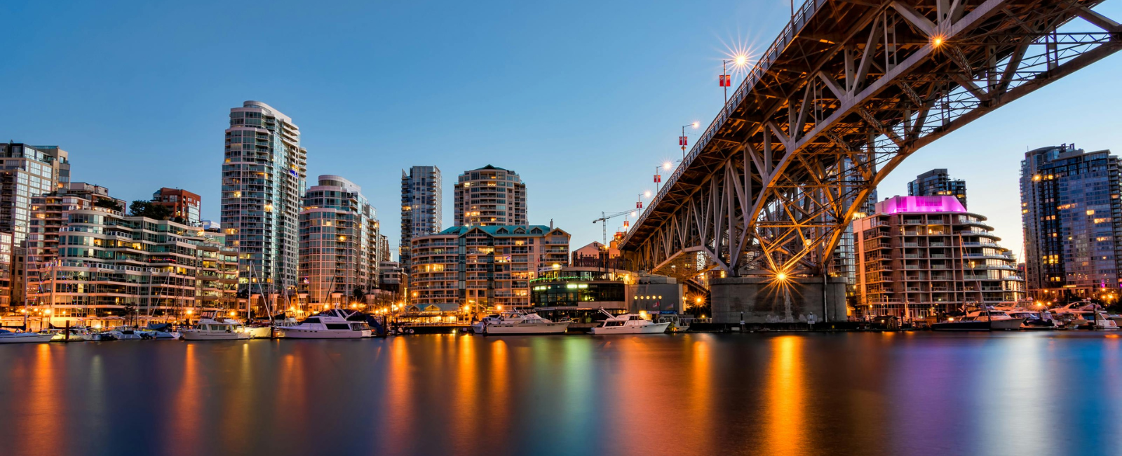 Vancouver Bay waterfront view