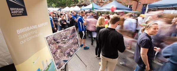 Brisbane Airport in the community