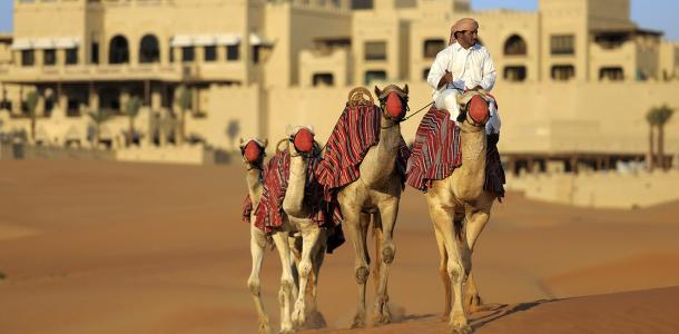 Qasr Al Sarab is the Palace of the Mirage in Abu Dhabi